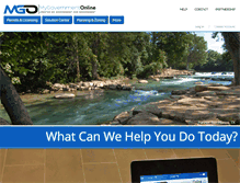 Tablet Screenshot of mygovernmentonline.org